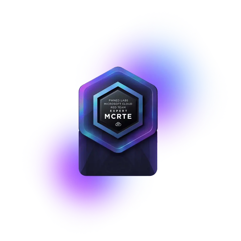 MCRTE certification badge